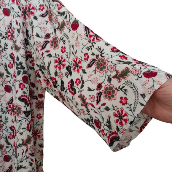 Torrid Open Front Crochet Knit Tunic Top 1X - Picture 7 of 10